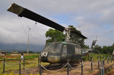 Eski Khe Sanh Savaş Üssü, Vietnam 'daki Amerikan helikopteri..