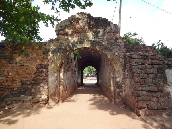 Gerbang Benteng Negombo Yang Ditinggalkan Sri Lanka — Stok Foto