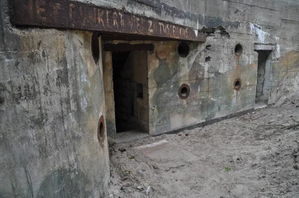 Old Bunker Island Terschelling Netherlands — Stock Photo, Image