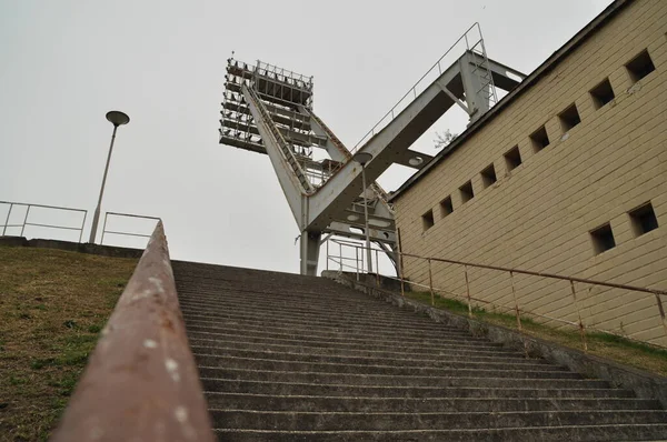 Macaristan 'ın Budapeşte kentindeki eski Ferenc Puskas Stadyumu.