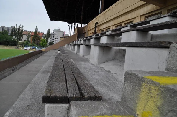 Stand Principal Stade Sport Utcai Bkv Elore Budapest — Photo