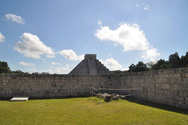 Building Chichen Itza Archaeological Site Mexico — Stock Photo, Image