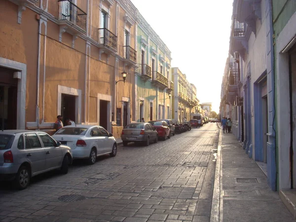 メキシコのメリダ市の中心部 — ストック写真