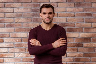 çekici genç işadamı