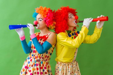 komik eğlenceli palyaço