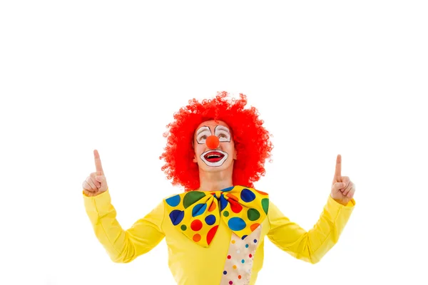 Grappige speelse clown — Stockfoto