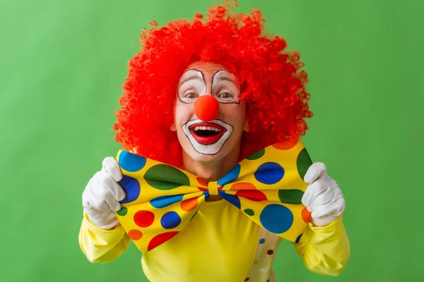 Payaso divertido juguetón — Foto de Stock