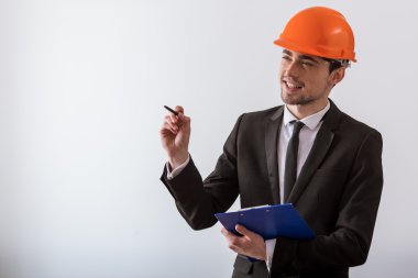 yakışıklı genç işadamı