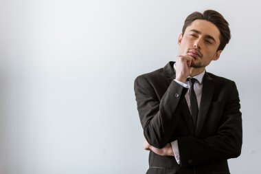 yakışıklı genç işadamı