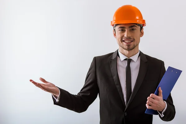 Handsome young businessman — Stock Photo, Image