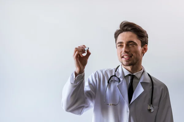 Handsome young doctor — Stock Photo, Image