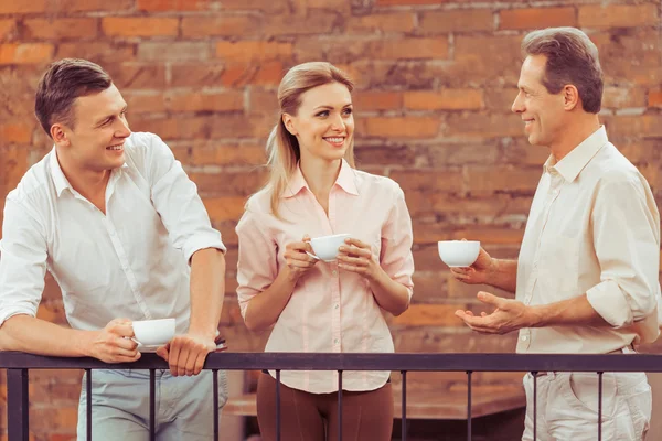 Geschäftsessen im Restaurant — Stockfoto