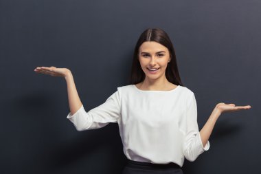 güzel genç öğrenci