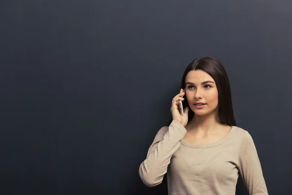 Beautiful young student — Stock Photo, Image