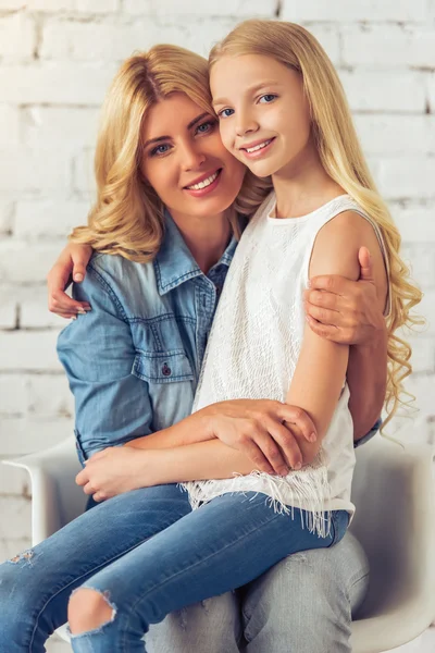 Mamma e figlia — Foto Stock