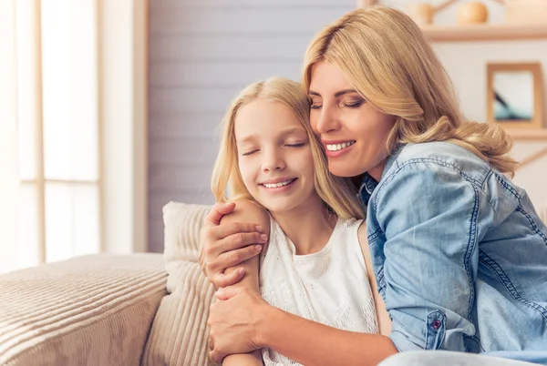 Maman et fille — Photo