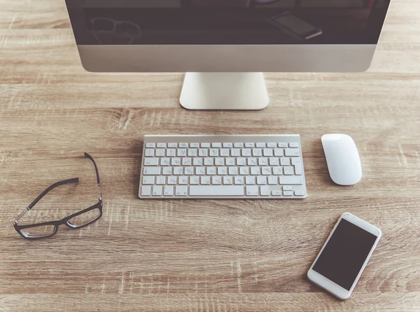 Tecnologia moderna para o trabalho — Fotografia de Stock