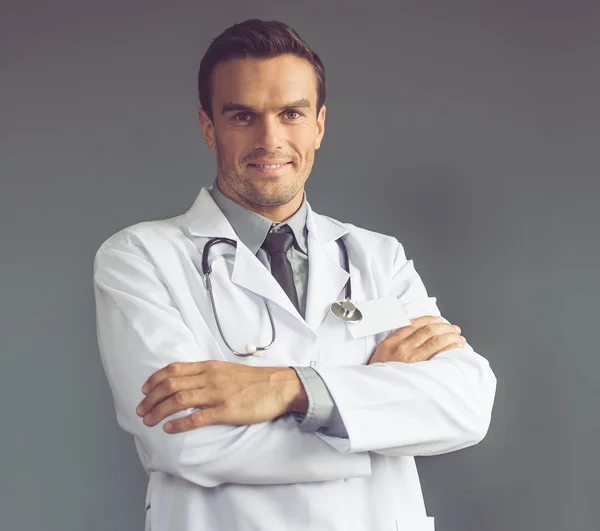 Handsome medical doctor — Stock Photo, Image