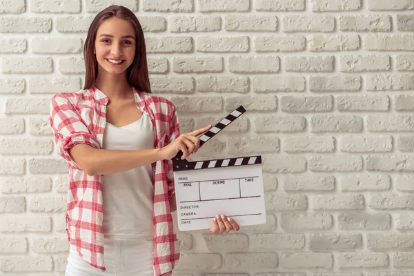 Attractive young girl — Stock Photo, Image