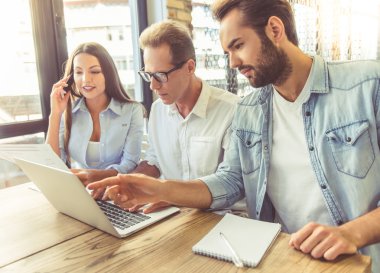 çalışan iş adamları