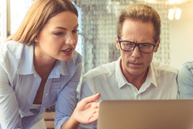 çalışan iş adamları