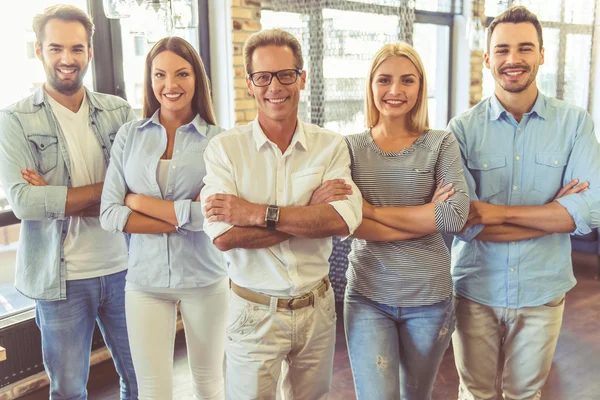 Erfolgreiches Geschäftsteam — Stockfoto