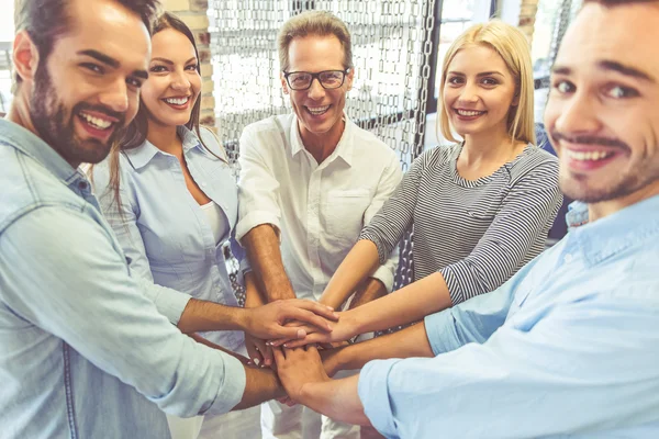 Vellykket næringslivsteam – stockfoto