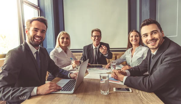 Business people at the conference — Stock Photo, Image
