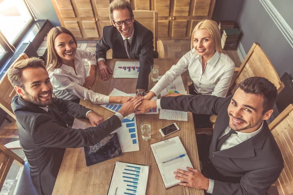 Forretningsfolk på konferansen – stockfoto