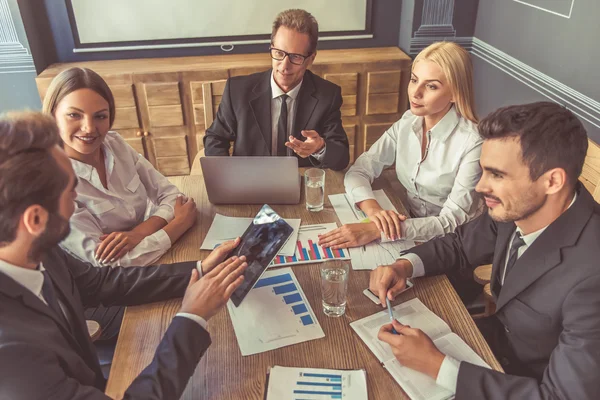 Business people at the conference — Stock Photo, Image