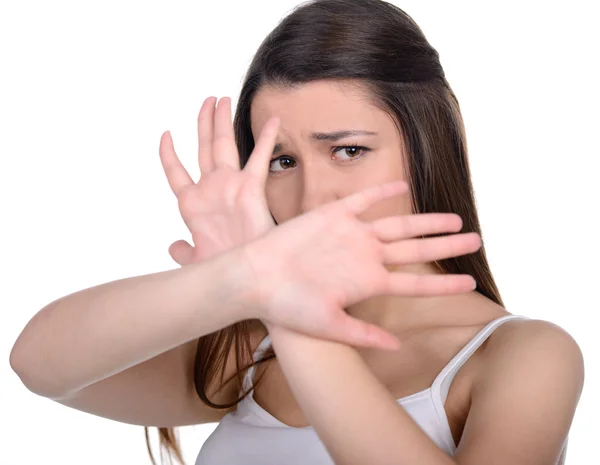 Gewalt gegen Frauen — Stockfoto