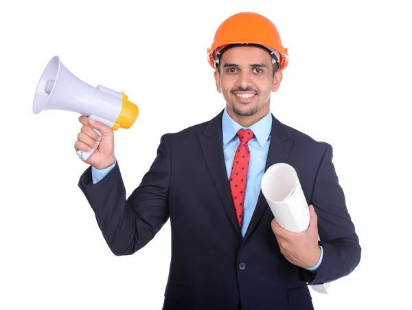 Asian Engineer Constructions — Stock Photo, Image