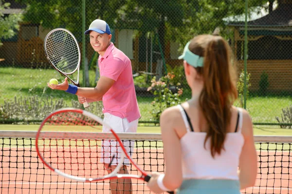 Campo da tennis — Foto Stock