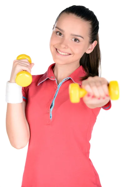 Fitness Adolescente — Foto de Stock