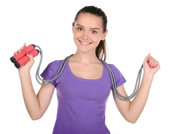 Fitness Teenager — Stock Photo, Image