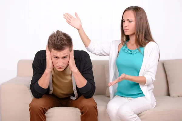 Emotional Couple — Stock Photo, Image