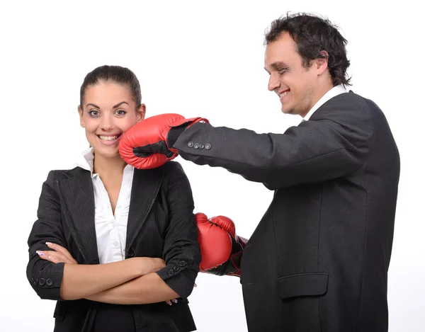 Fight Managers — Stock Photo, Image