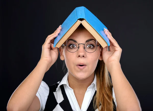 Mujer nerd —  Fotos de Stock