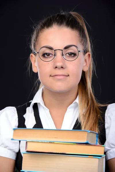 Nerd donna — Foto Stock