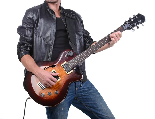 Guitar player — Stock Photo, Image