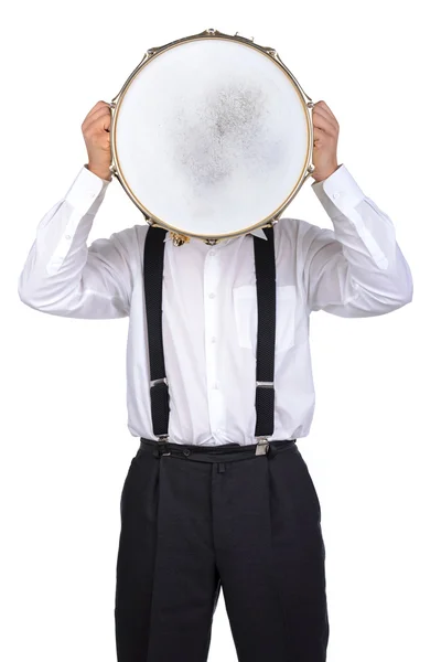 Drums player — Stock Photo, Image