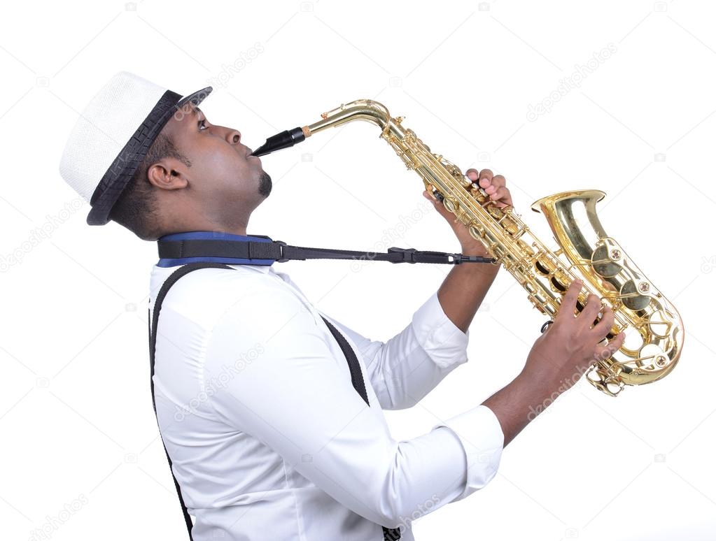 Saxophone player