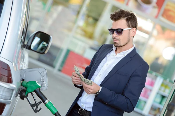 Gasolinera — Foto de Stock