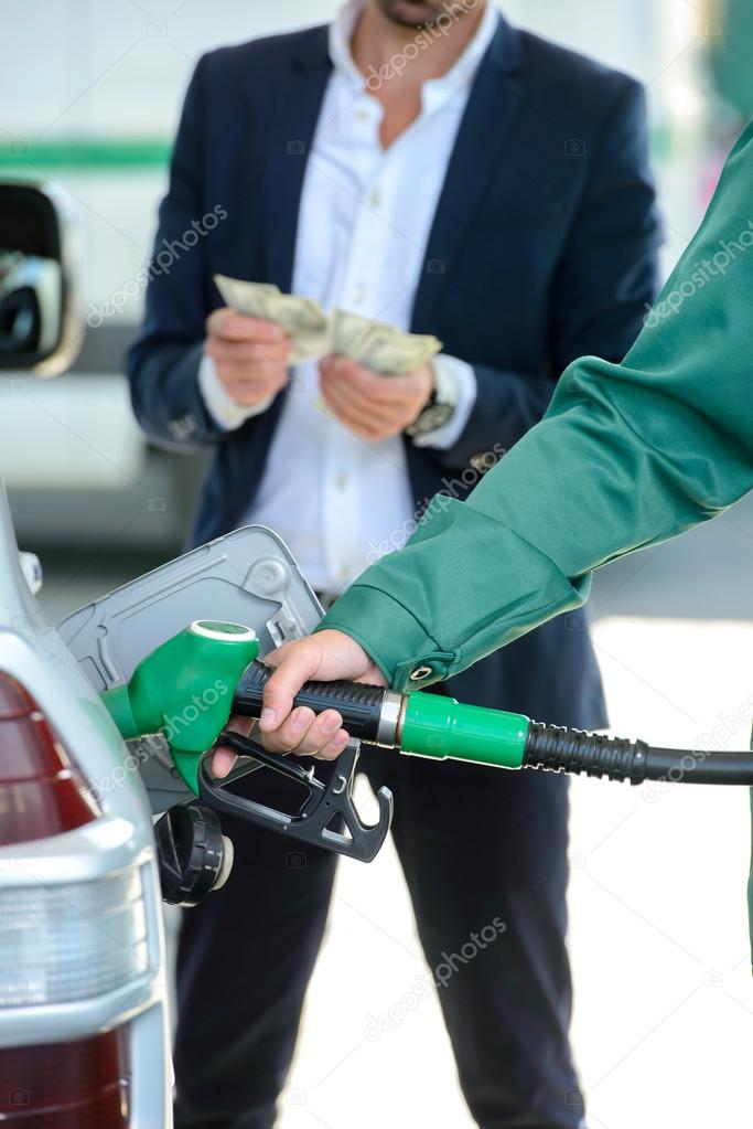 Petrol filling station