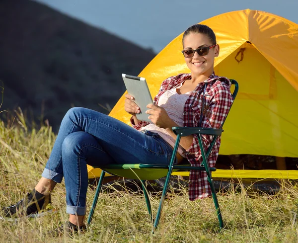 Camping — Stockfoto