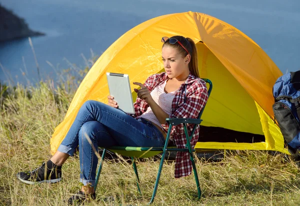 Campismo — Fotografia de Stock