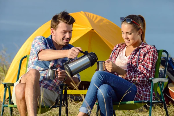 Camping — Stockfoto