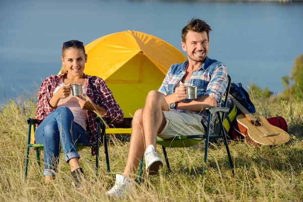 Camping — Stockfoto