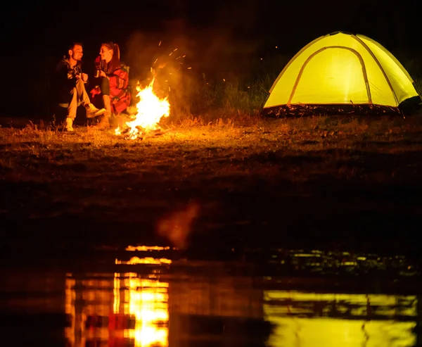 Camping Stock Image