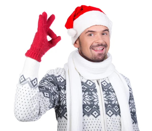 Kerstmis mannen — Stockfoto